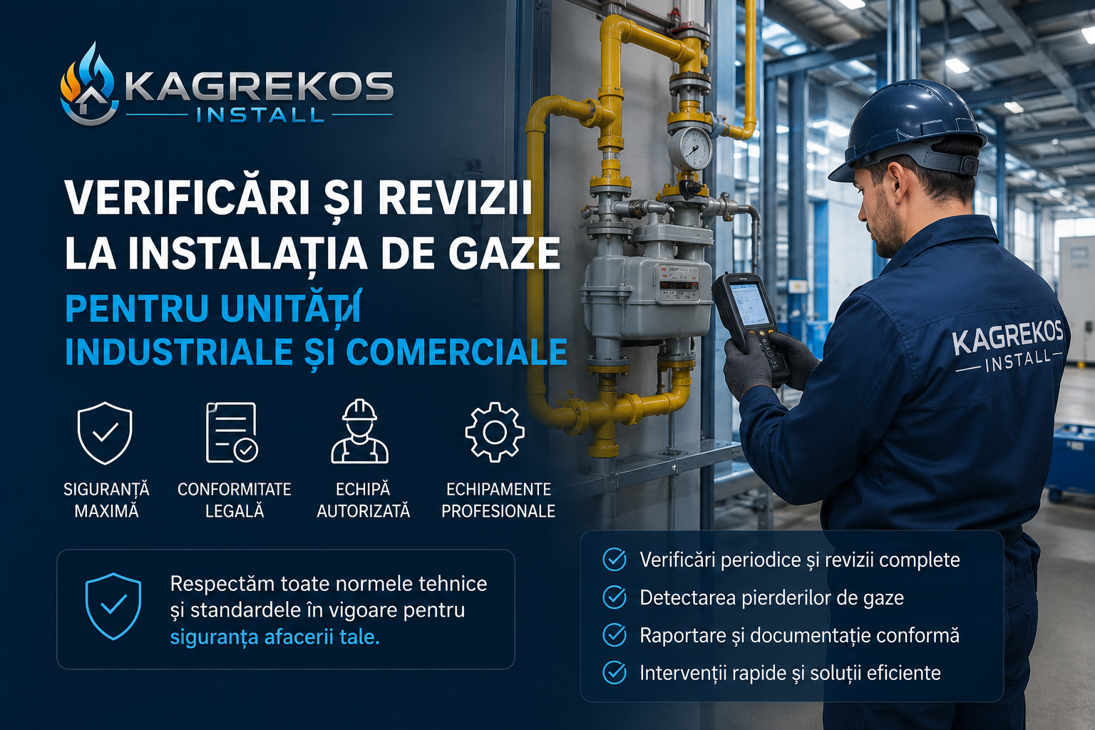 Verificări și Revizii Gaze Industriale